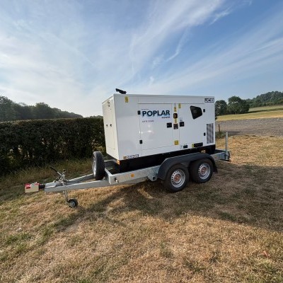 Generator Hire - 100kVA - Poplar Power