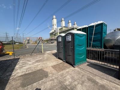 Portable Toilet Hire for Construction Sites