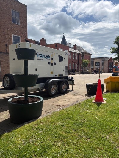 On Demand Event Generator Hire - Poplar Event Power